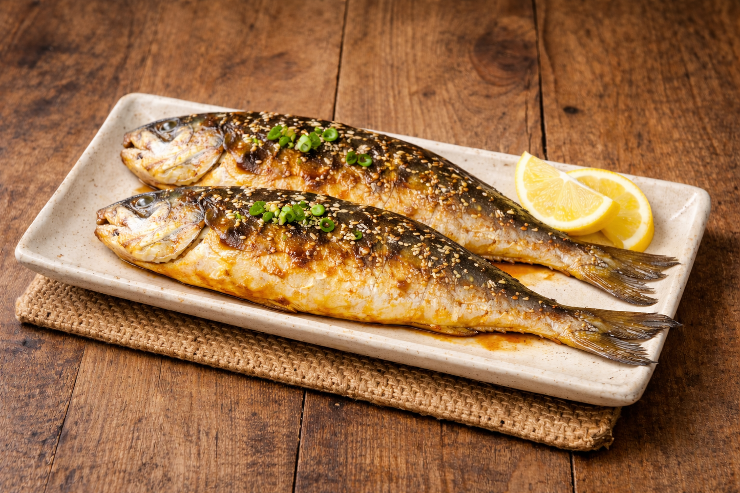 Grilled croaker