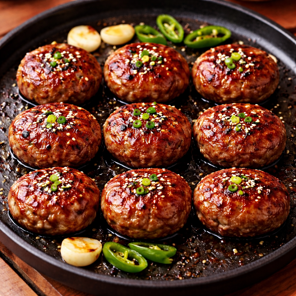 Handmade tteokgalbi
