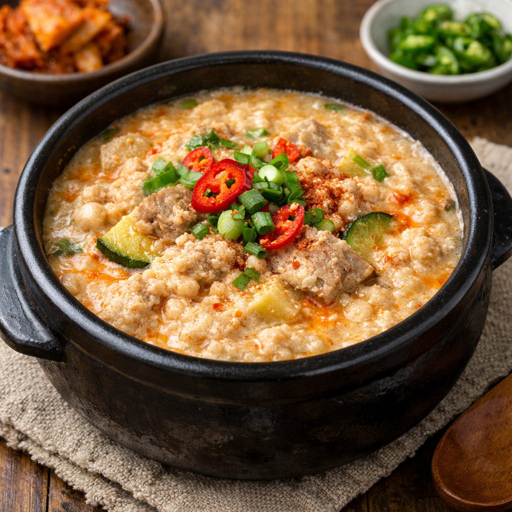 콩비지찌개