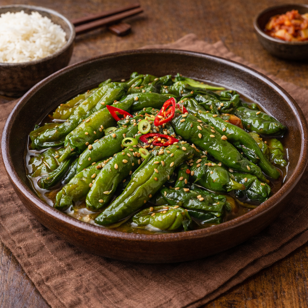 꽈리고추찜