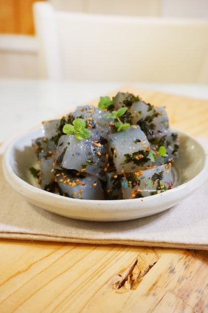 묵무침