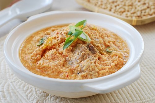 콩비지찌개