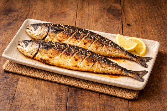 Grilled mackerel