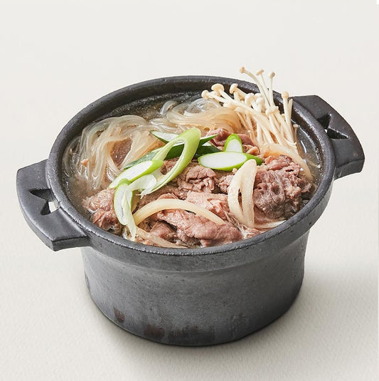 버섯불고기전골